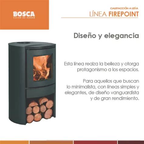 Salamandra Bosca Firepoint Estufa A Le A M Kcal En Venta