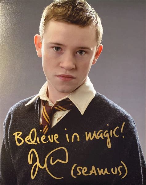 Harry Potter Devon Murray Signed Movie Photo