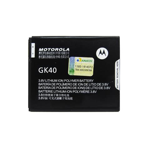 Bateria Motorola G5 XT1672 XT1671 Gk40 Shopee Brasil