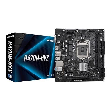 Mainboard เมนบอร์ด 1200 Asrock H470m Hvs