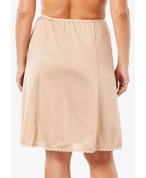 Comfort Choice Plus Size 6 Panel Half Slip Macys