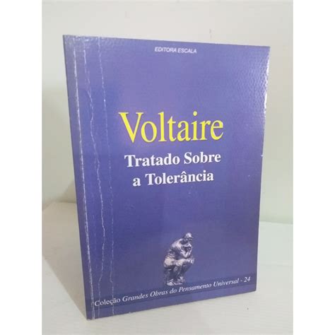 Livro Voltaire Tratado Sobre A Toler Ncia Shopee Brasil