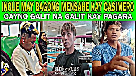 Inoue May Bagong Mensahe Kay Casimero Good News Para Sa Mga Fans Ni