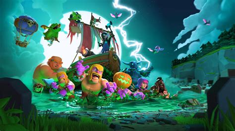 1920x1080 Clash Of Clans Halloween 4k Laptop Full Hd 1080p Hd 4k Wallpapers Images Backgrounds