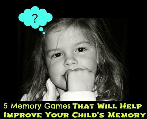 🎖 5 divertidos juegos de memoria para niños