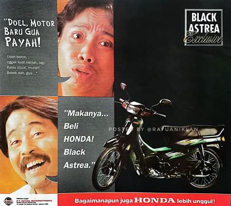 11 Potret Iklan Brosur Motor Zaman Dulu Yang Bikin Nostalgia Ada Yang