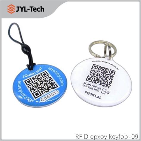 Access Control Classic 1K 4K RFID Keychain Tag NFC Epoxy Fob China