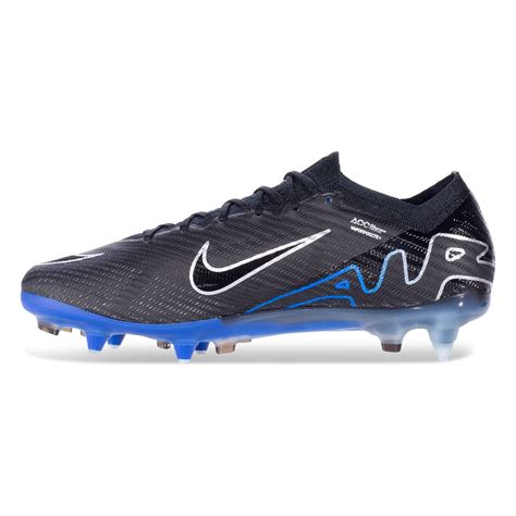 Nike Zoom Vapor 15 Elite Firm Ground Soccer Cleats (Black/Chrome-Hyper ...