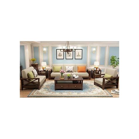 Buy Saamenia Furnitures Sheesham Wood Seater Sofa Set With Center