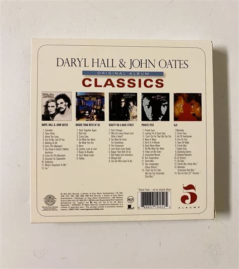 Daryl Hall John Oates Original Album Classics Cds Ebay