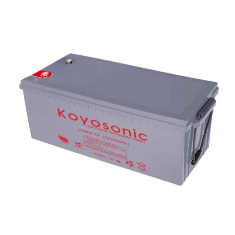 Koyosonic Solar Battery 200ah Lead Crystal Battery 12v Crystal Lead