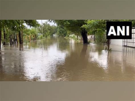 Gujarat Persistent Downpours Create Severe Waterlogging In Navsari