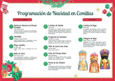 PROGRAMACIÓN DE NAVIDAD EN COMILLAS comillas es