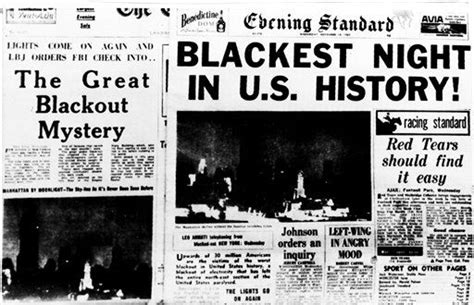 Look Back Blackout Of 1965 Plunged 30 Million Into Darkness Including