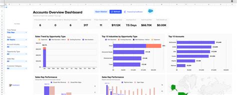 Salesforce Dashboard Examples Top 6 For Sales Leaders