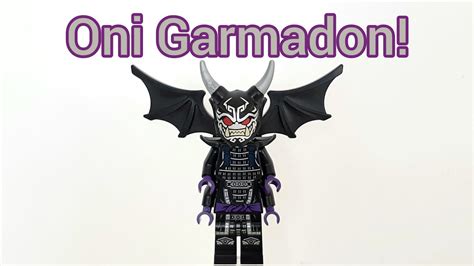 LEGO Ninjago Crystalized Oni Garmadon Tutorial YouTube