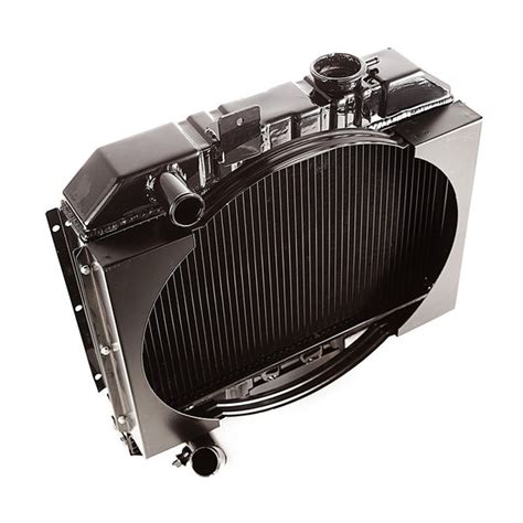 Omix 1710101 Radiator And Shroud For 41 49 Willys Mb And Jeep Cj 2a