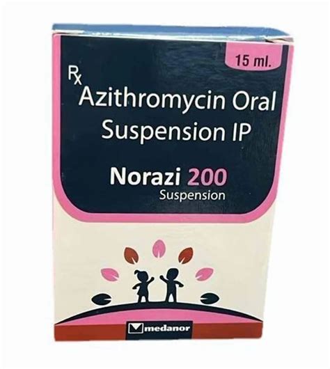 Azithromycin Oral Suspension Mg Ml At Best Price In Bhimavaram