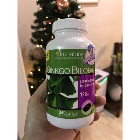 Trunature Gingko Biloba Mg Softgels Exp September