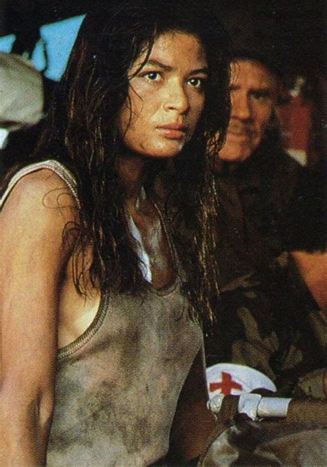 Cut episode from «PREDATOR» (1987) Elpidia Carrillo as Anna Gonsalves ...