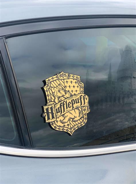 Harry Potter Car Decals Window Decal Hogwarts Car Decal Gryffindor