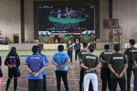 Turnamen Basket Dan Futsal Antar Pelajar Dandim Cup V 2023 Dibuka Di