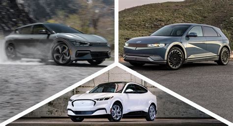 Ford Mustang Mach E Hyundai Ioniq And Kia Ev Are The World Car Of