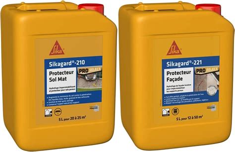 Sika Sikagard Protecteur Sol Mat Hydrofuge Imperm Abilisant Effet