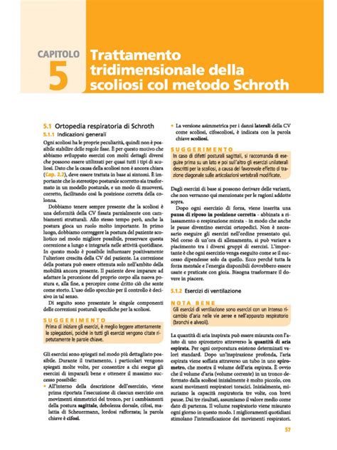 Trattamento Tridimensionale Della Scoliosi