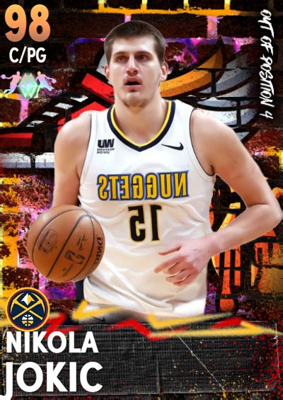 NBA 2K21 2KDB Custom Card Oop Jokic