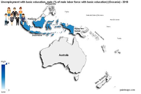 Unemployment With Basic Education Male Percentage Of Male Labor Force