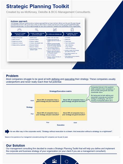 Strategic Planning Toolkit - Overview and Approach | PDF | Strategic ... 