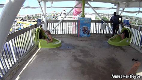 Schlitterbahn Galveston in Texas, USA - rides, videos, pictures and review