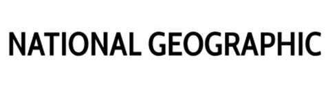 Fonts Logo » National Geographic Logo Font