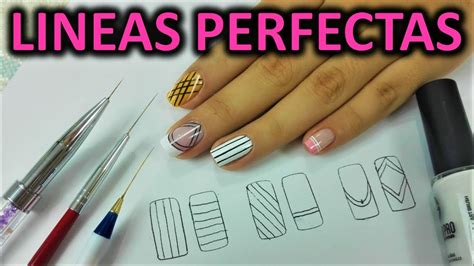 Como Hacer Lineas Perfectas En Tus U As Youtube