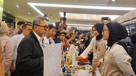 Mendag Zulhas Dorong Pelaku Umkm Teh Jawa Barat Lebarkan Sayap Bisnis