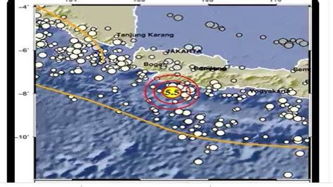 UPDATE Gempa Sukabumi Magnitudo 5 5 Pagi Tadi BMKG Sebut Guncangan