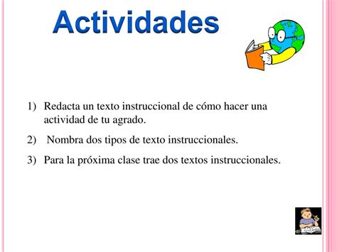 PPT COLEGIO GARCÍA FLAMENCO LOS TEXTOS INSTRUCCIONALES QUINTO GRADO