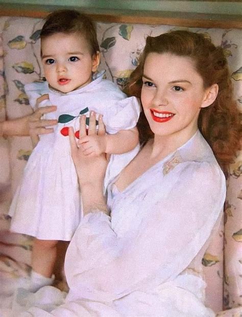 Judy Garland Y Su Hija Liza Minnelli 1947 Judy Garland Liza