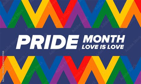 Lgbtqia Pride Month In June Lesbian Gay Bisexual Transgender Celebrated Annual Lgbt Flag
