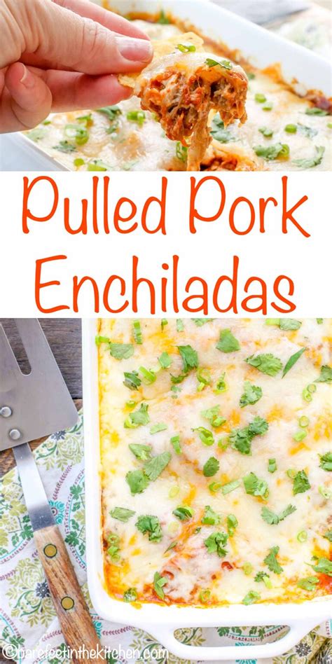 Pulled Pork Enchiladas