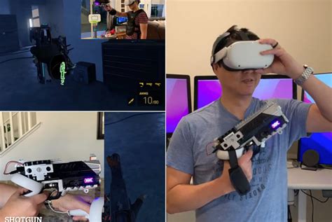 Inventor Builds Haptic Gun for Virtual Reality Games That Lets You Feel ...