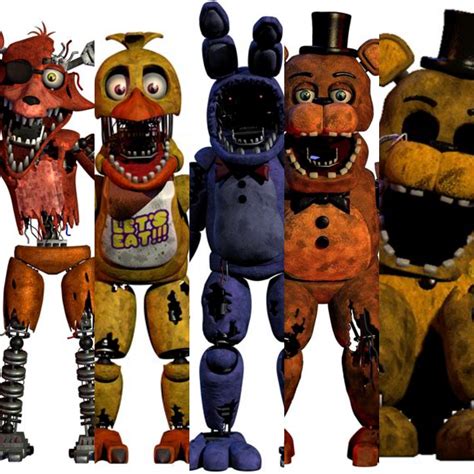 Deare The Withered Animatronics The Originals 