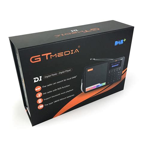 Gtmedia D Dab Fm Digital Radio Player Tft Lcd Color Display