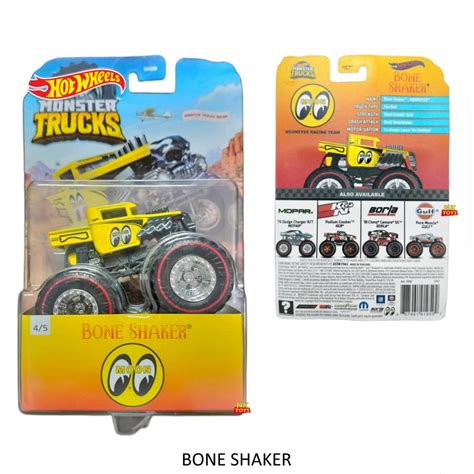 HOT WHEELS MONSTER TRUCKS รน BONE SHAKER ลขสทธแท100 Shopee Thailand