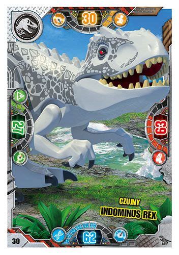 LEGO Jurassic World Nr 30 Czujny Indominus Rex Kultowy Pl