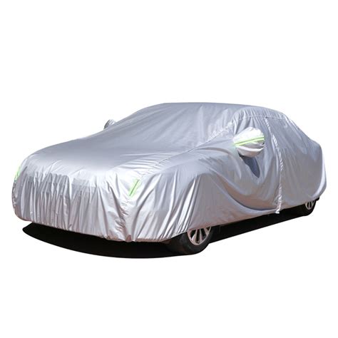 Xsd Sarung Mobil Universal Car Body Cover Waterproof Dustproof Sedan 3xl Jw 01 Silver