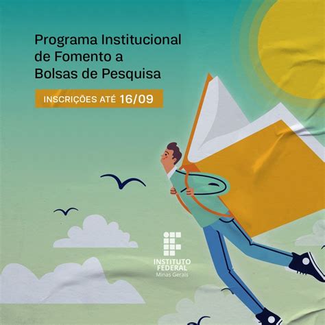 Programa de Fomento a Bolsas de Pesquisa recebe inscrições Instituto