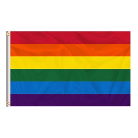 Buy Homissor Rainbow Gay Pride 3x5 Ft Lgbtq Pride Parade Banner S Fade