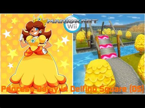 Mario Kart Wii Princess Daisy In Delfino Square DS YouTube